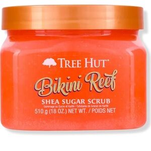 New Tree Hut Bikini Reef Shea Sugar Scrub, 18 oz, Exfoliating Scrub